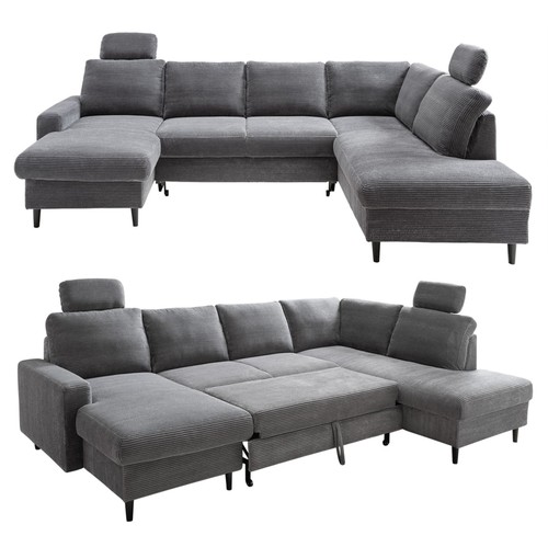 Wohnlandschaft form sofa - u-form,
