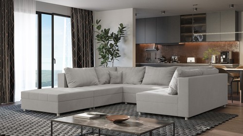 Wohnlandschaft sofa andro - wohnlandschaft,