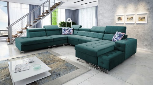 Wohnlandschaft sofa form - in, u-form
