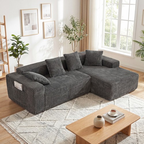 261cm ecksofa form - ecksofa, mit