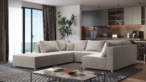 Wohnlandschaft sofa andro - wohnlandschaft,